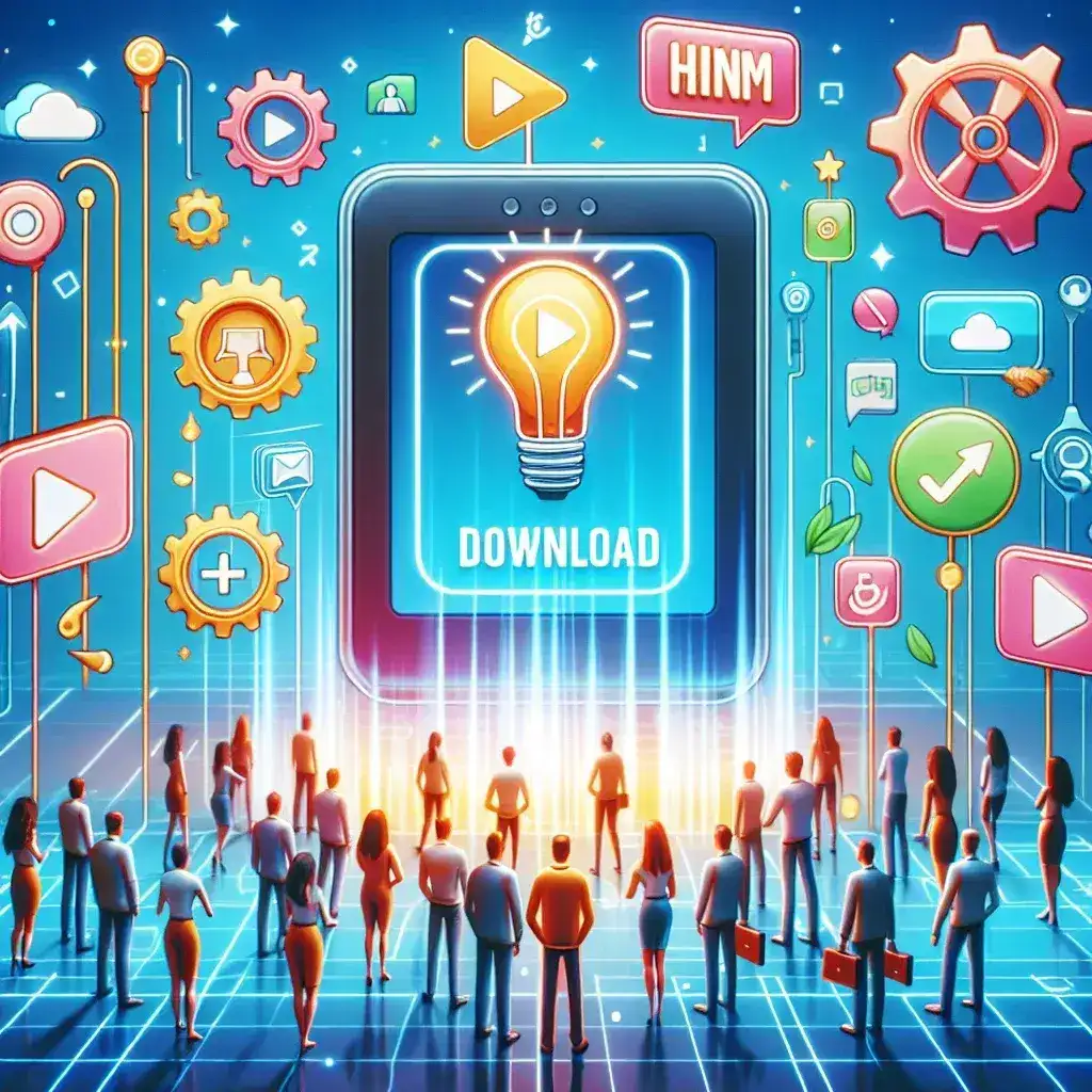 "Guia completo para baixar vídeos do TikTok em 2023, ilustrando passo a passo o uso de ferramentas e dicas eficazes."